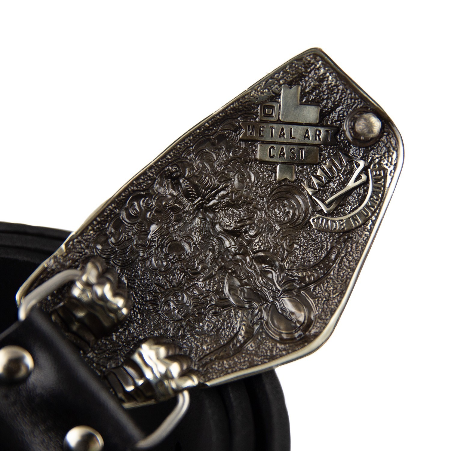 Archangel Michael german silver belt buckle; Saint Michael; Tyrael belt buckle