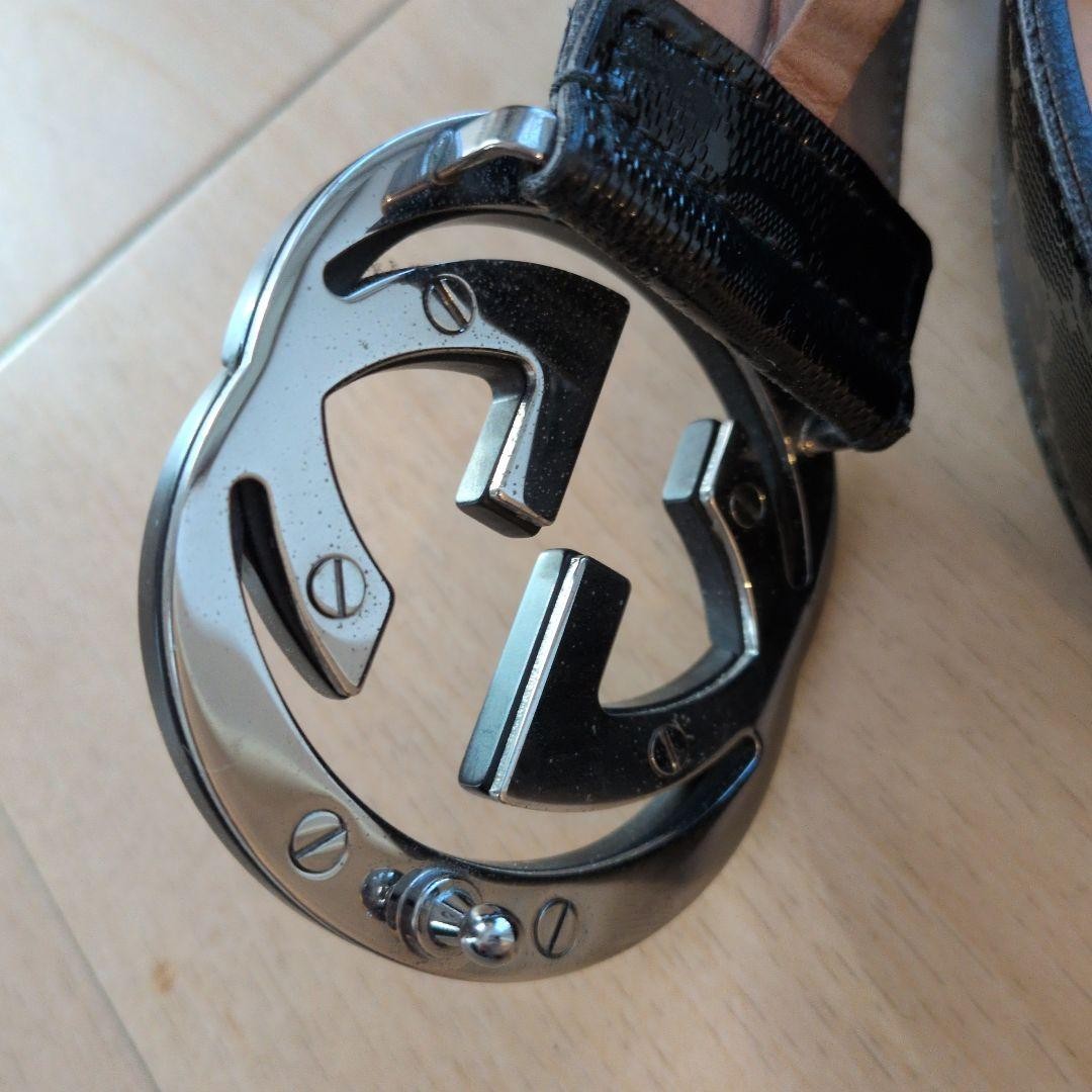 GUCCI Pre-Owned Interlocking Black
