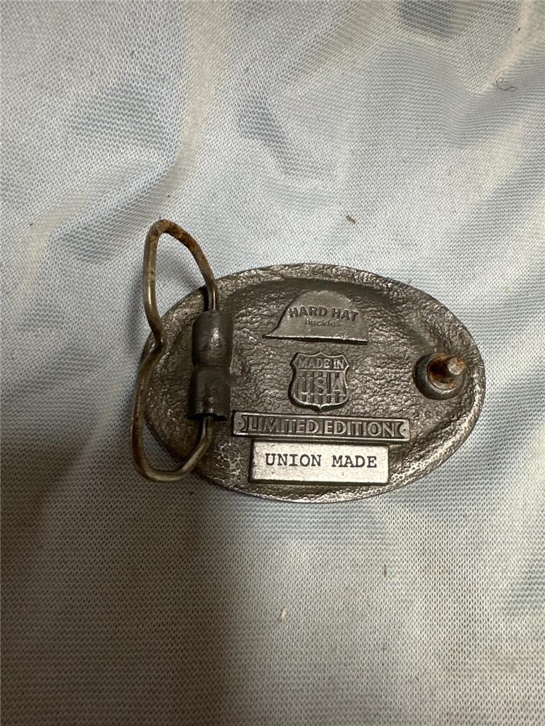 Vintage 100th Anniversary I.A.M.A.W 1888 – 1988 Belt Buckle Union