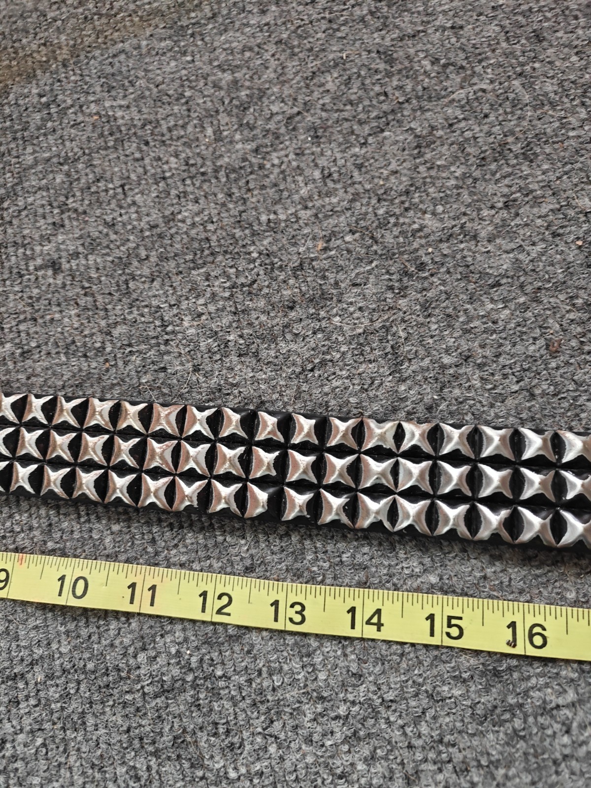 Metal Punk Rock Rivet Belt Pyramid Studded