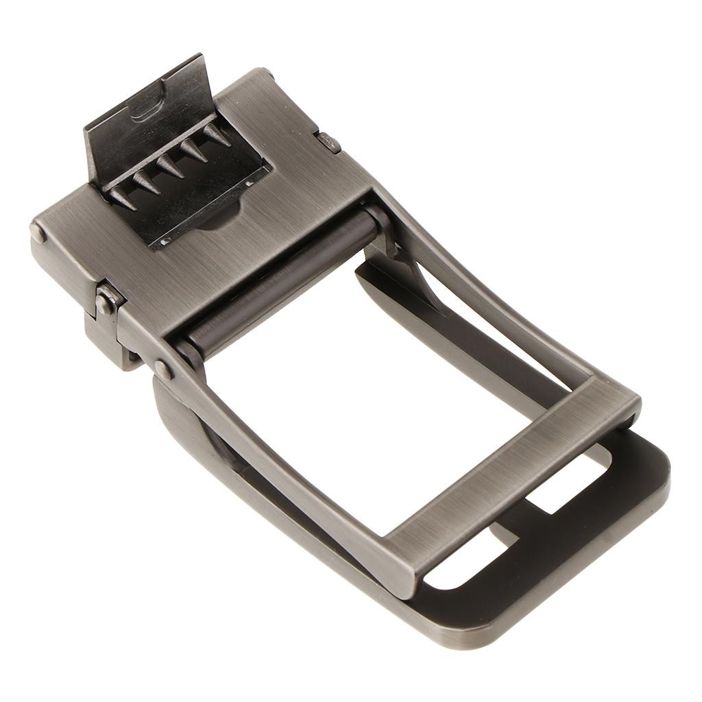 Men Alloy Ratchet Belt Automatic Slide Buckle Replacement