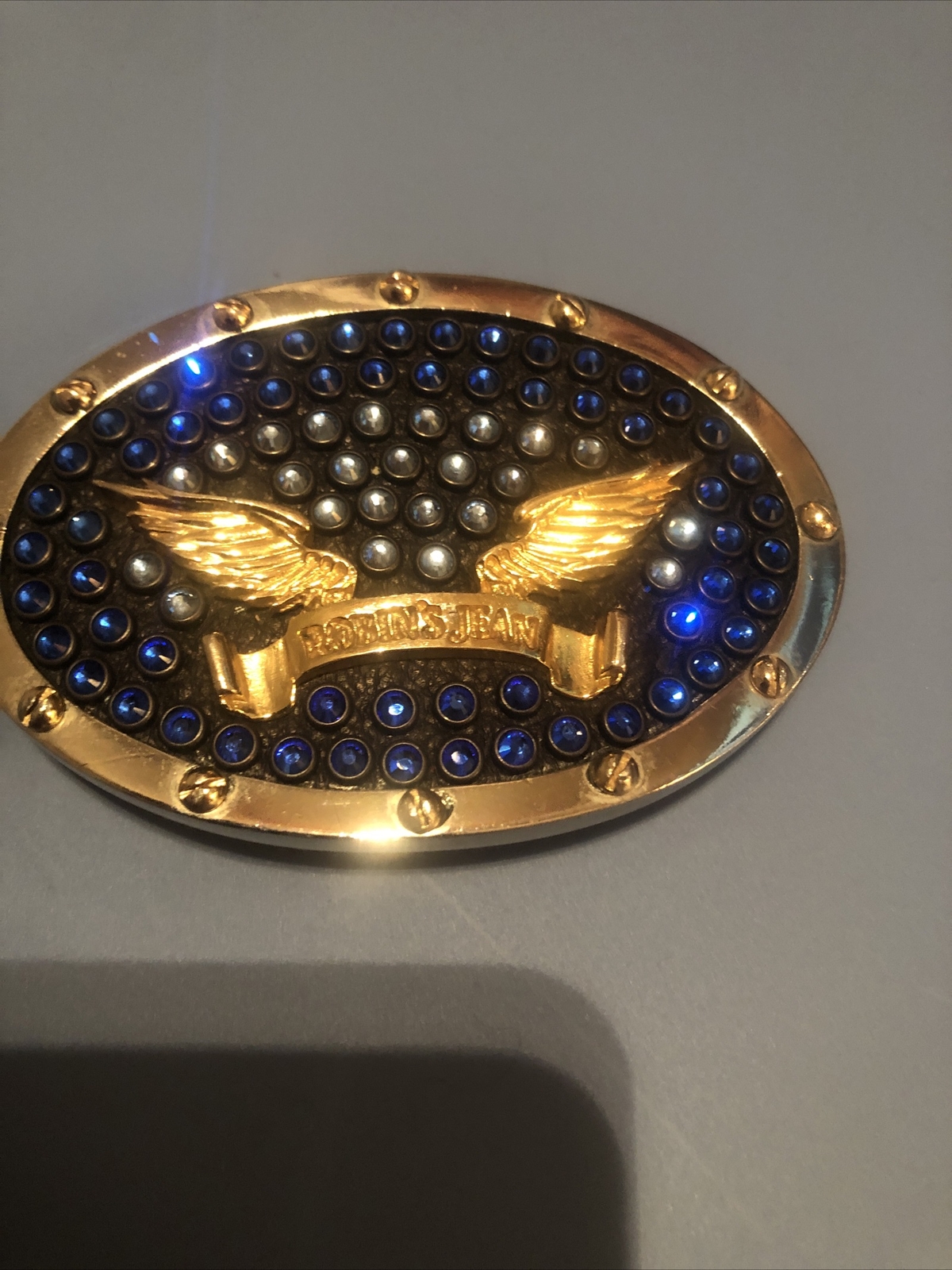 Robins jeans belt buckle
