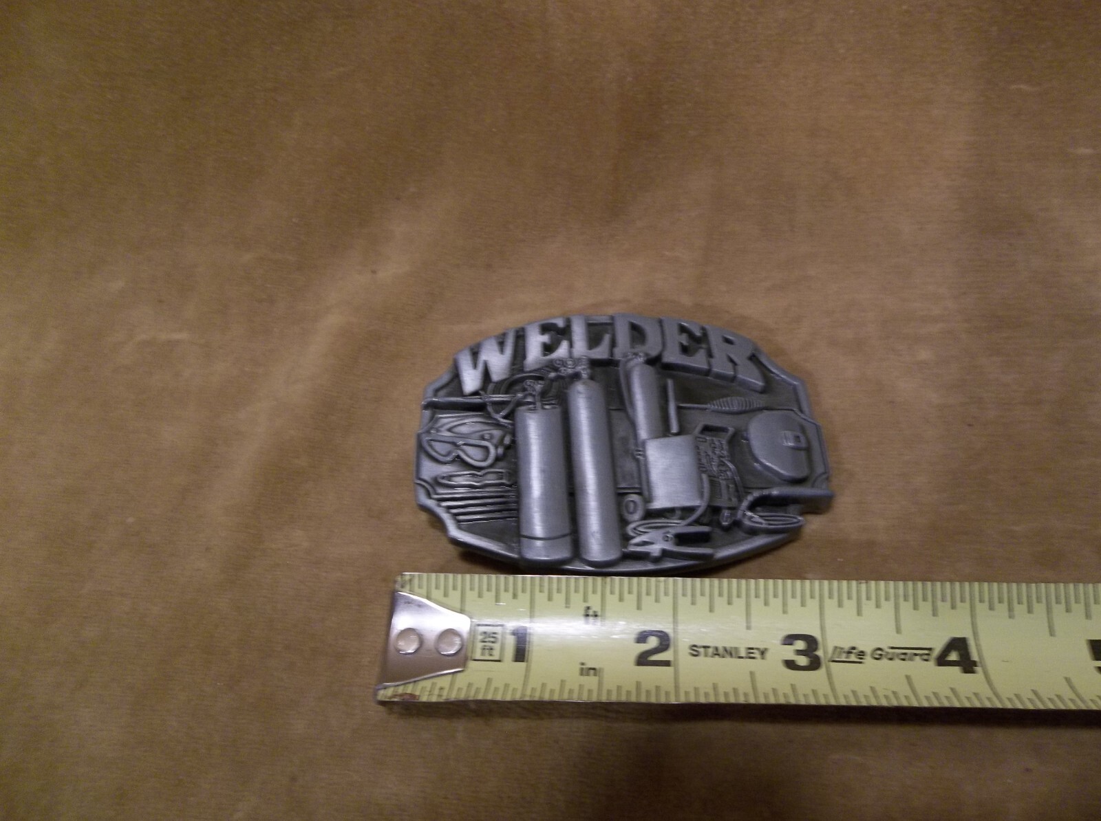 Welder Welding Shop Tools Belt Buckles Silver Metal Men Women Friends Gift