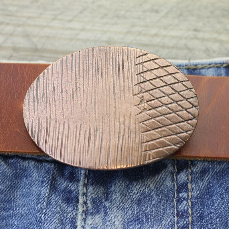 Oval Belt Buckle Casual Style – Timeless Design for Everyday & Jeans
