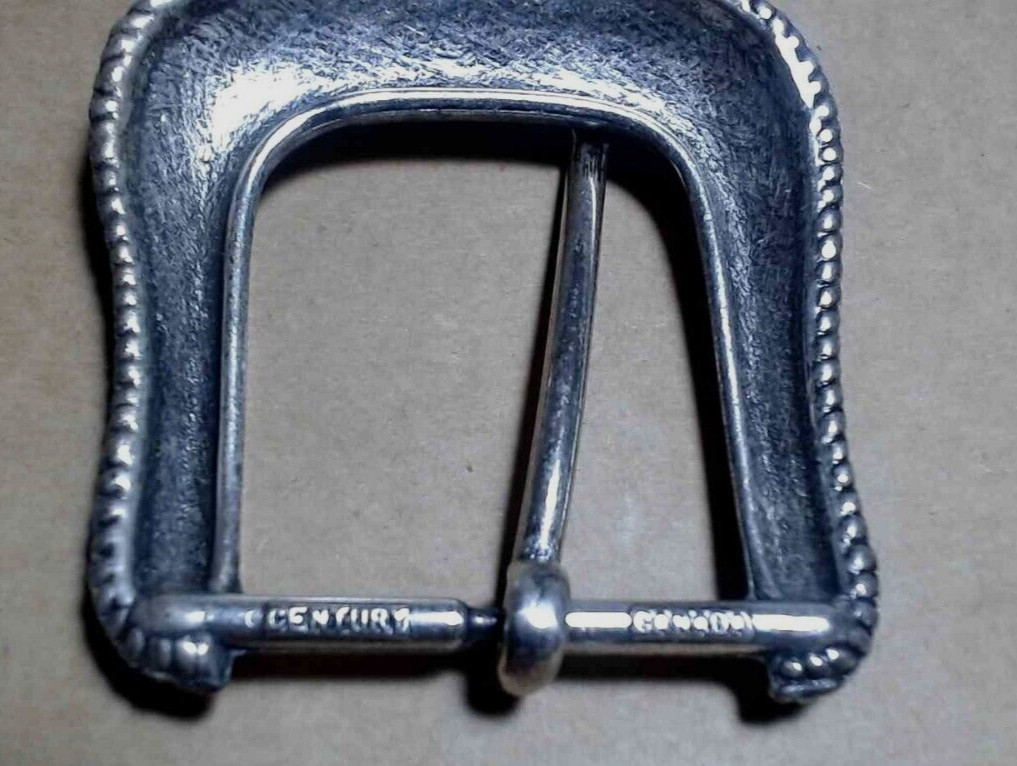Western Belt Buckle kit with belt keeper 4 belt posts and Century Buckle Canada