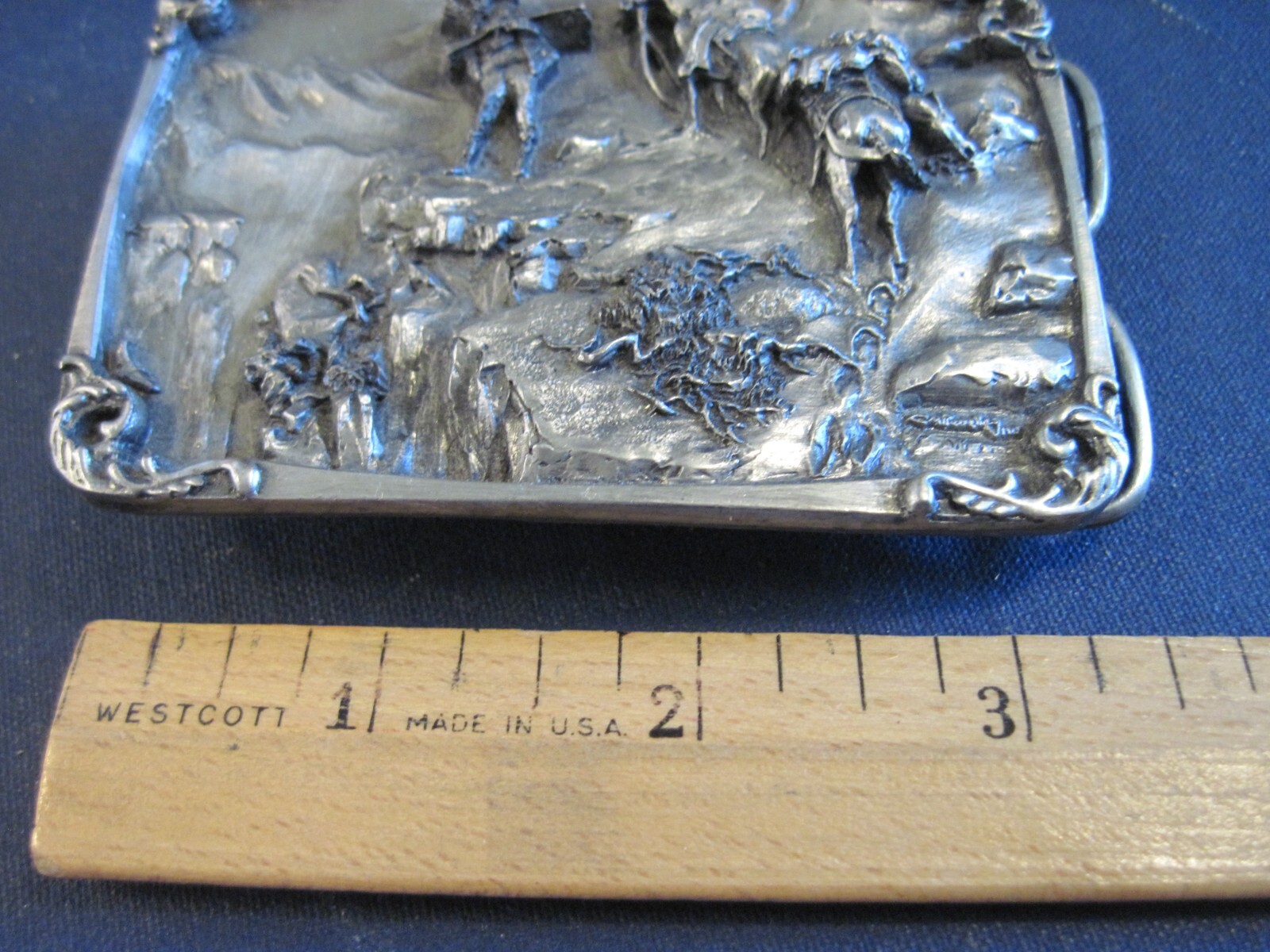 Siskiyou 1984 Charles Russell relief Ltd. Ed. Belt Buckle « Meat&rsquo;s not Meat…..