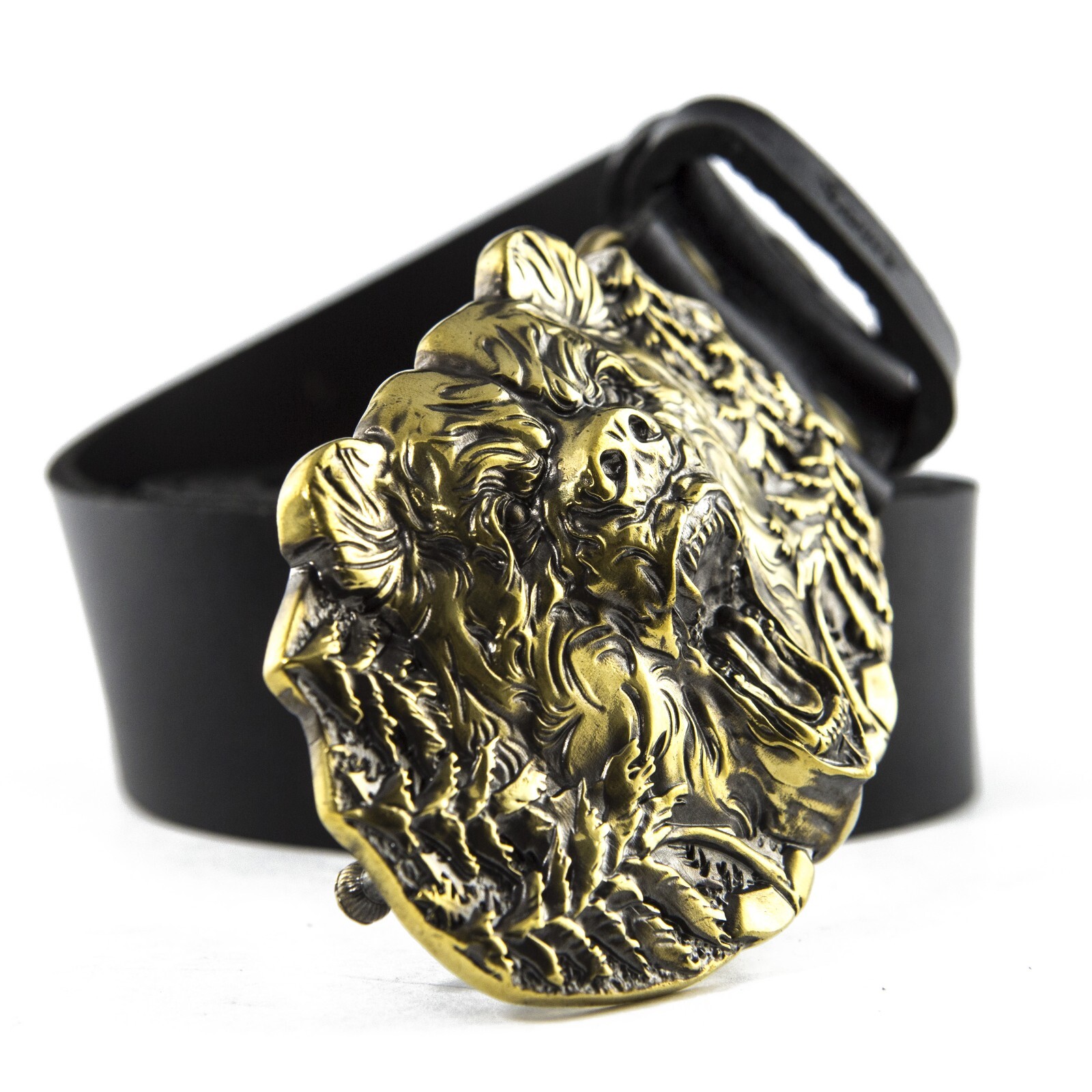 Belt buckle « Bear », Solid brass buckle, Animal belt buckle, Brown bear buckle