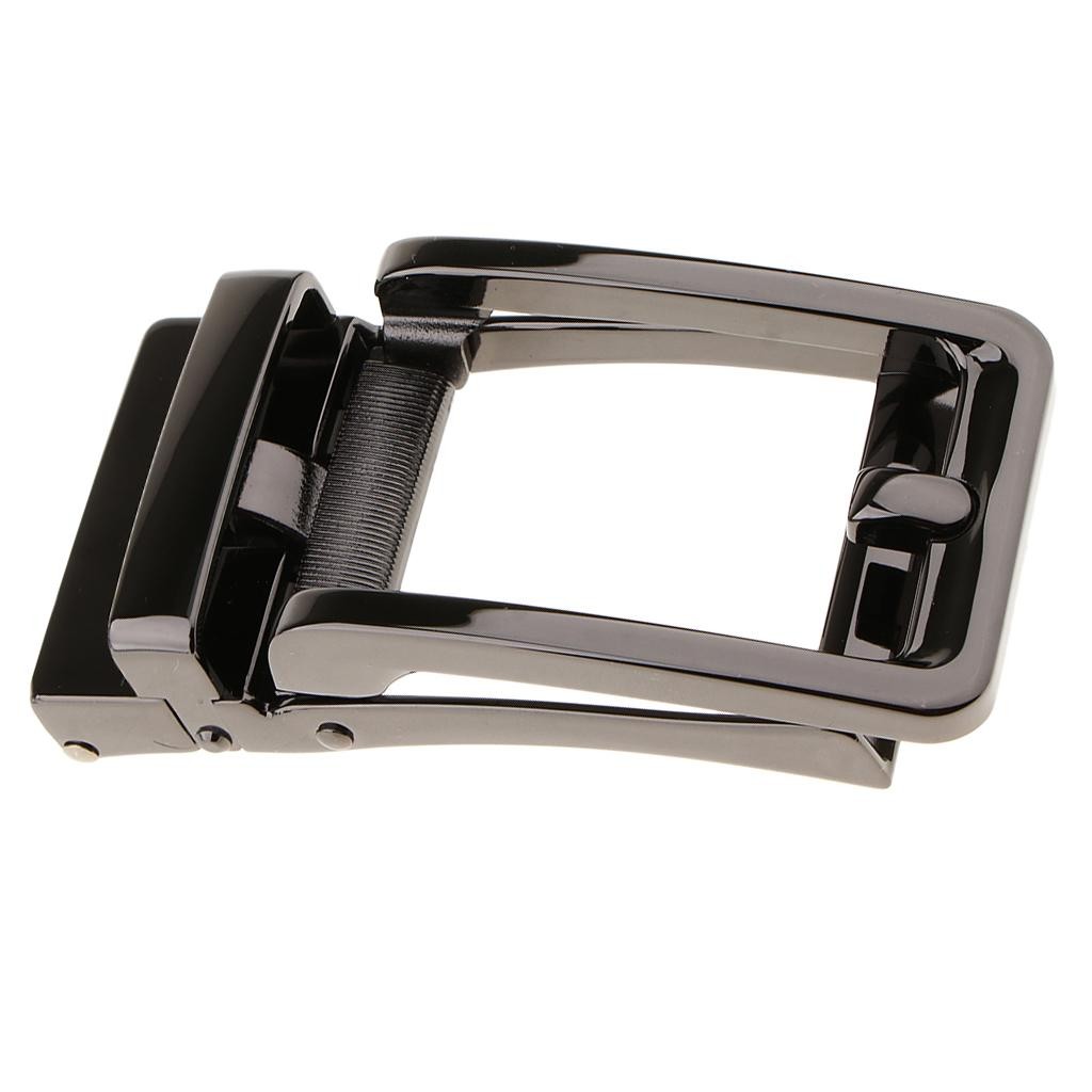 Men Alloy Ratchet Belt Automatic Slide Buckle Replacement