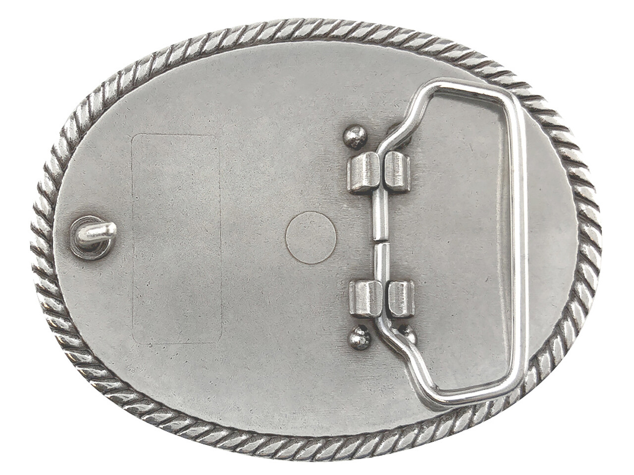 WESTERN ANTIQUE GOLD ROPE EDGE ENGRAVED BELT BUCKLE fits 1-1/2&Prime; Wide Strap