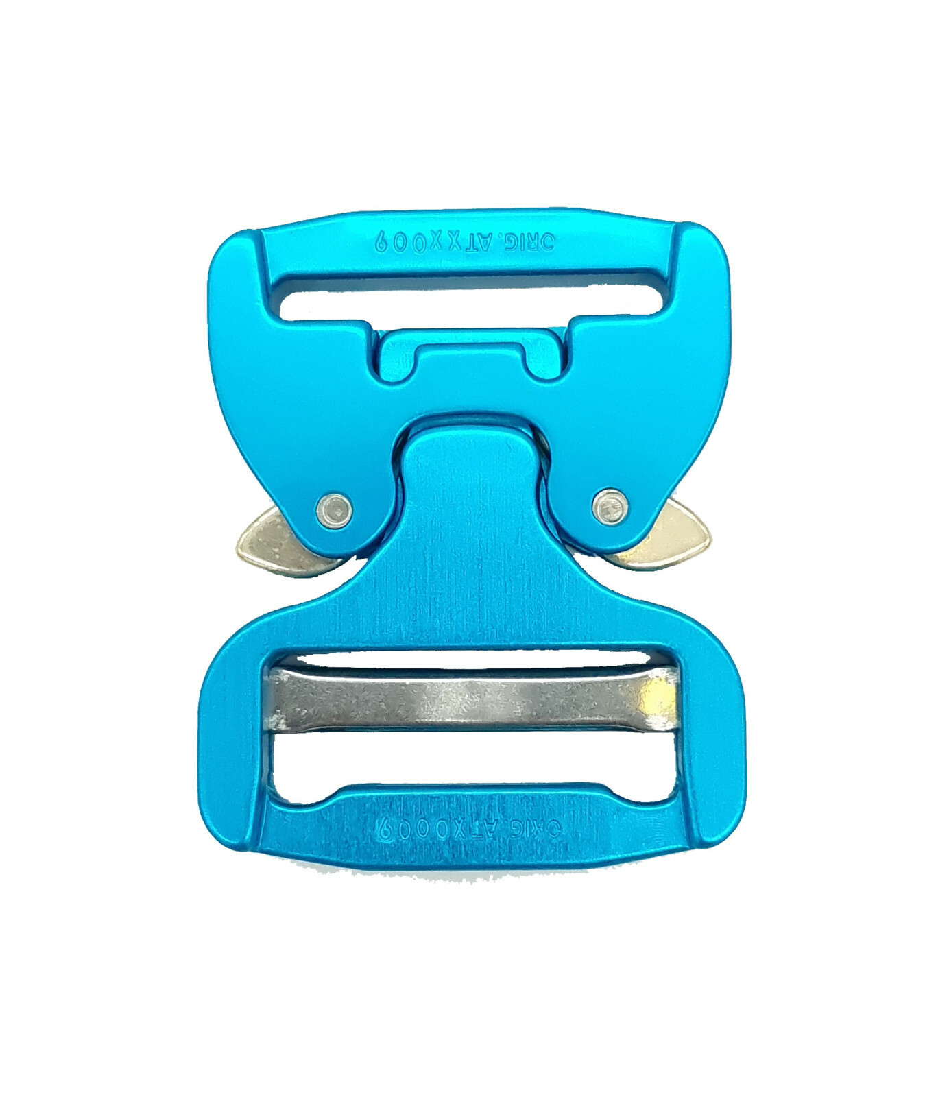 AustriAlpin Blue 38mm/1.5&Prime; Pro Style Cobra Buckle – Male Adjustable Female Fixed