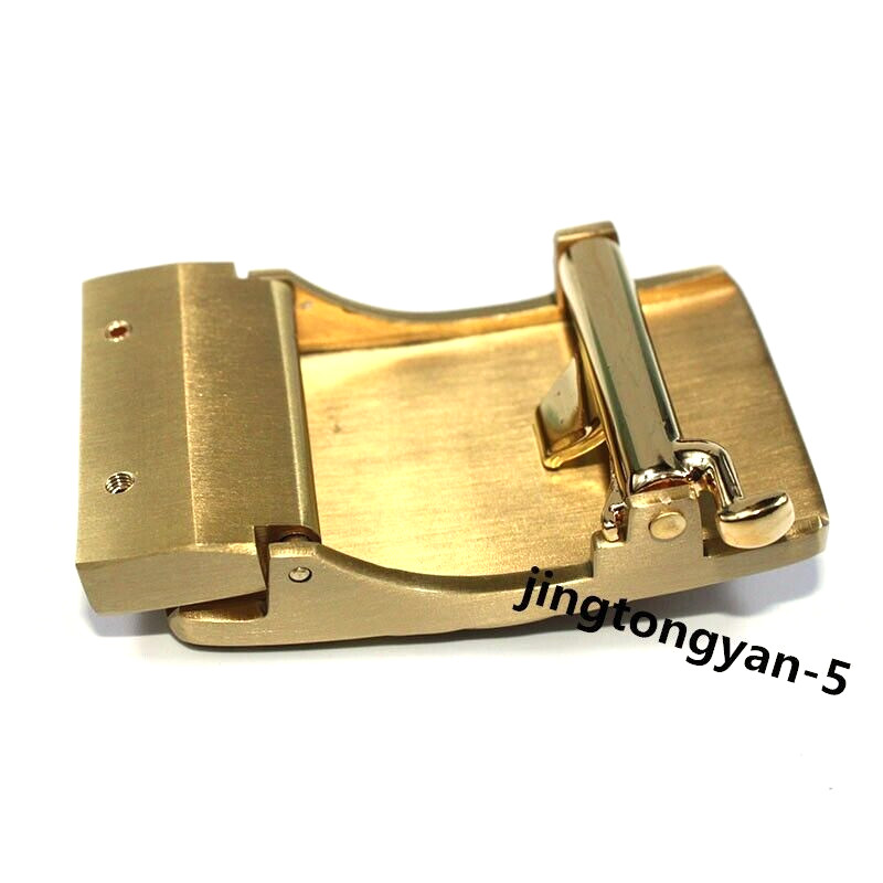 Solid Brass « Pig » Belt Buckle Automatic Belt Buckles Fits For 35mm Wide Belt