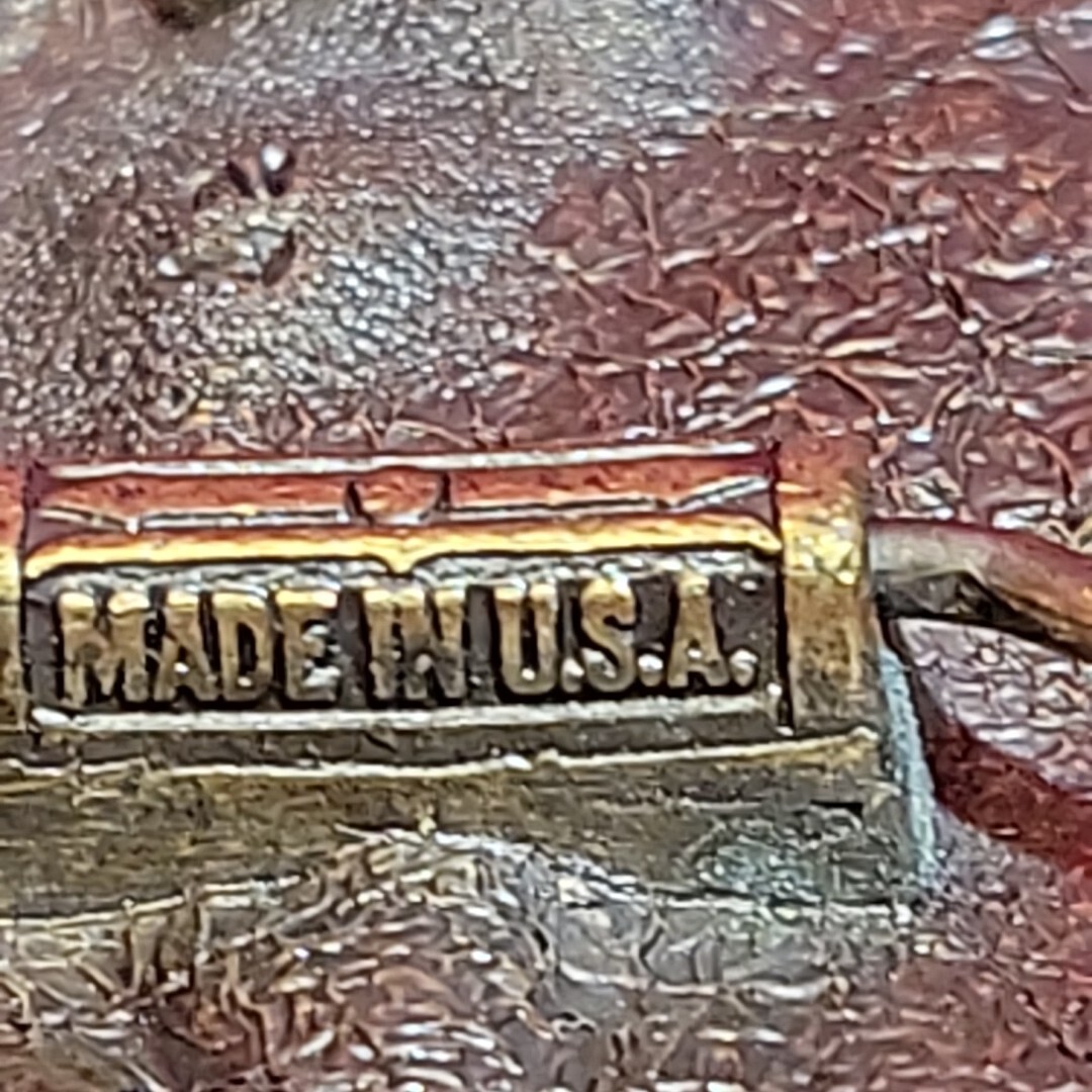 3&Prime; BELT BUCKLE Bass Anglers Sportsman Society VINTAGE B.A.S.S. Brass metal Fish