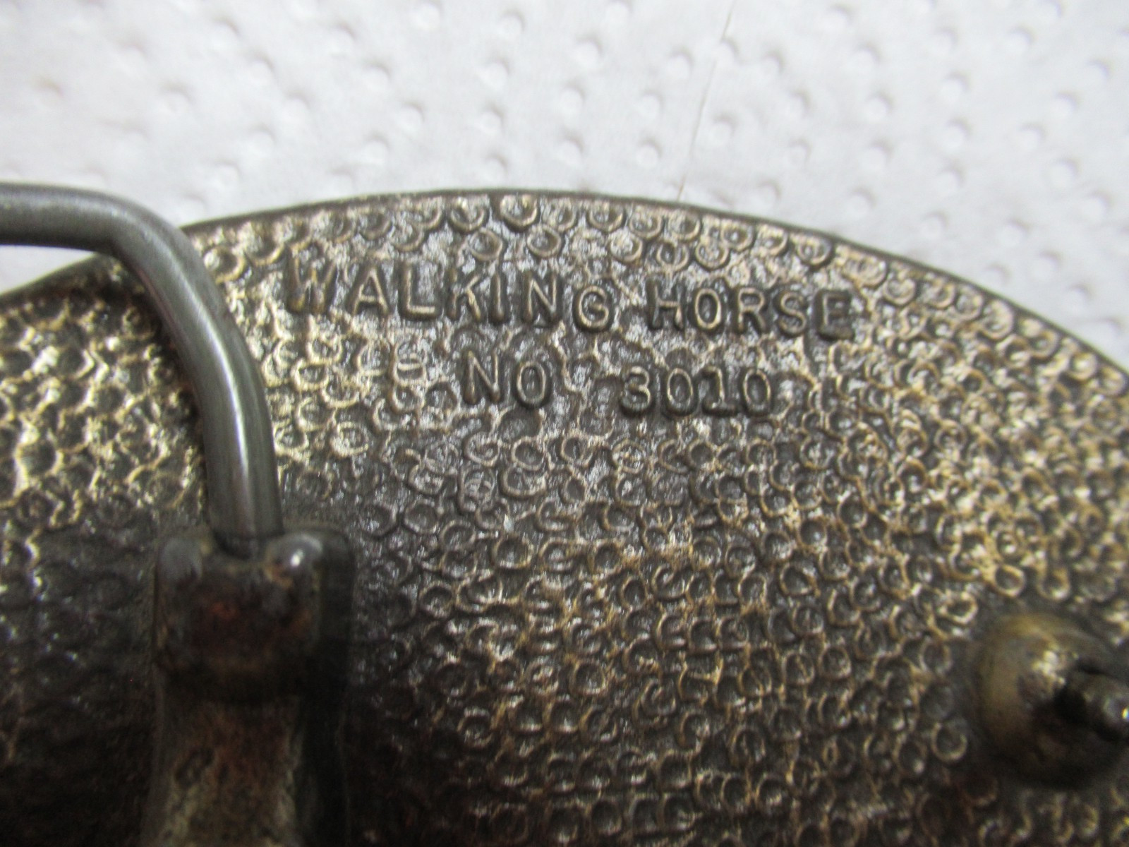 Vintage 1981 Walking Horse Belt Buckle by CHAD #3010 Colorado – Western