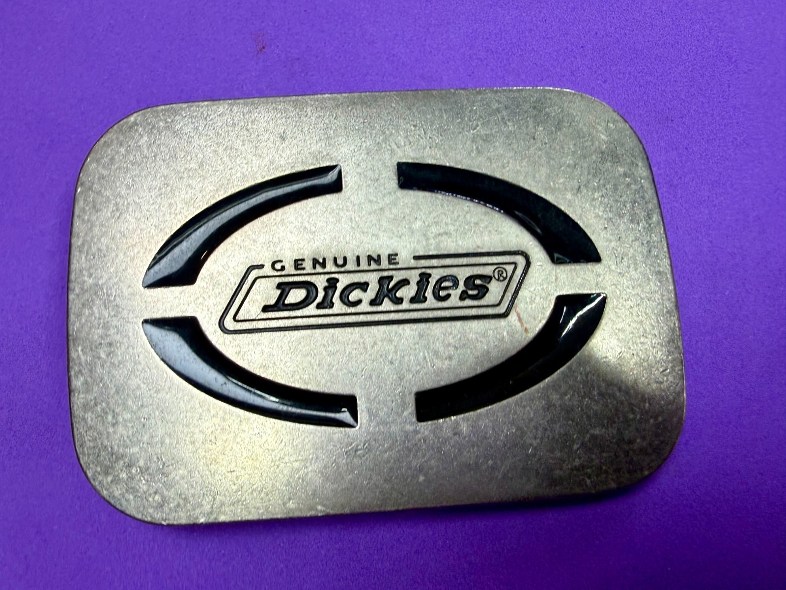 Genuine Dickies Apparel Clothing Company Advertising Promotional Belt Buckle