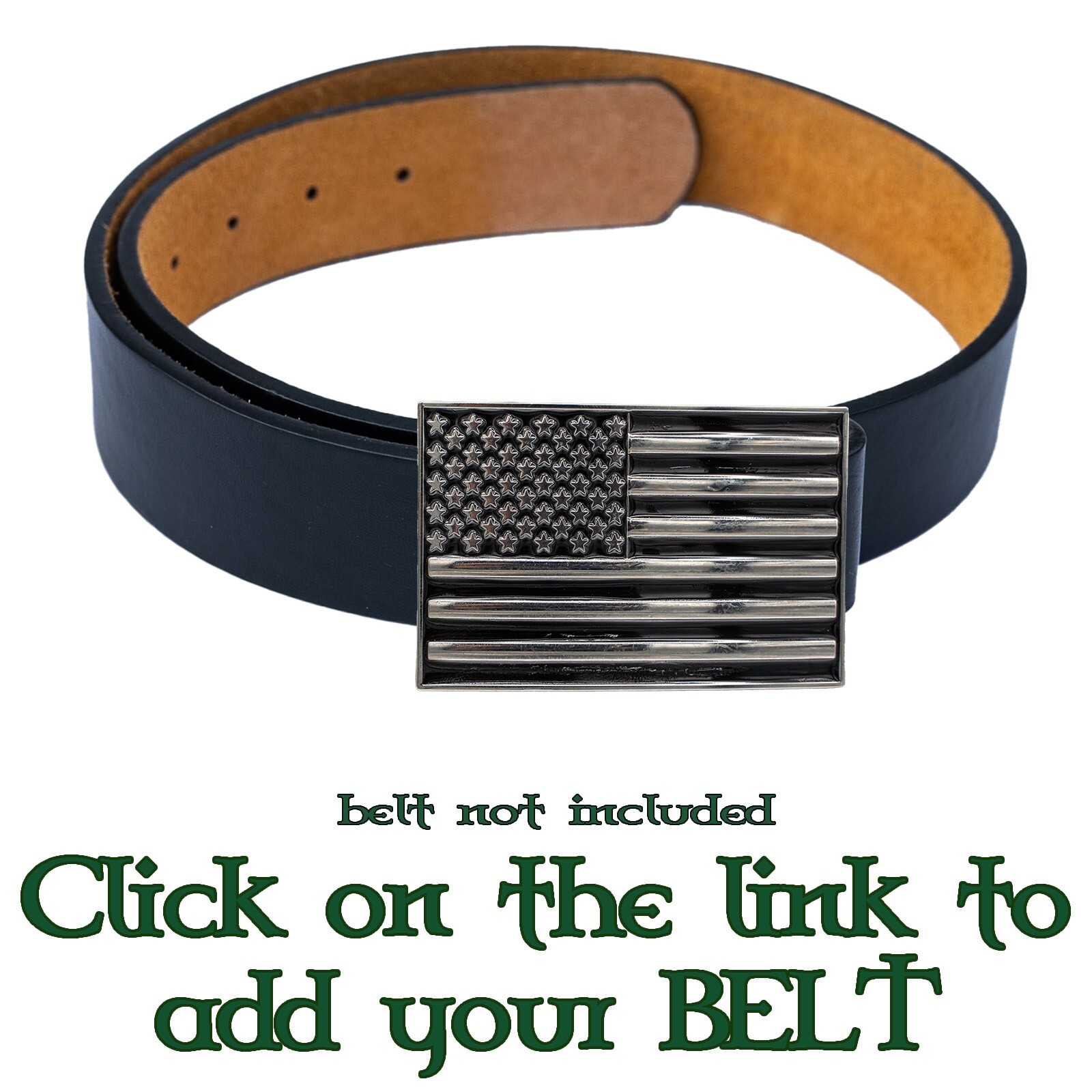USA Flag Metal Belt Buckle Biker UK Stars & Stripes Patriotic Zinc Alloy