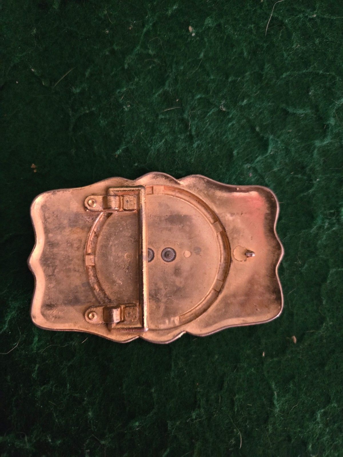 Vintage Western Belt Buckle W/ Saddle (O-17)