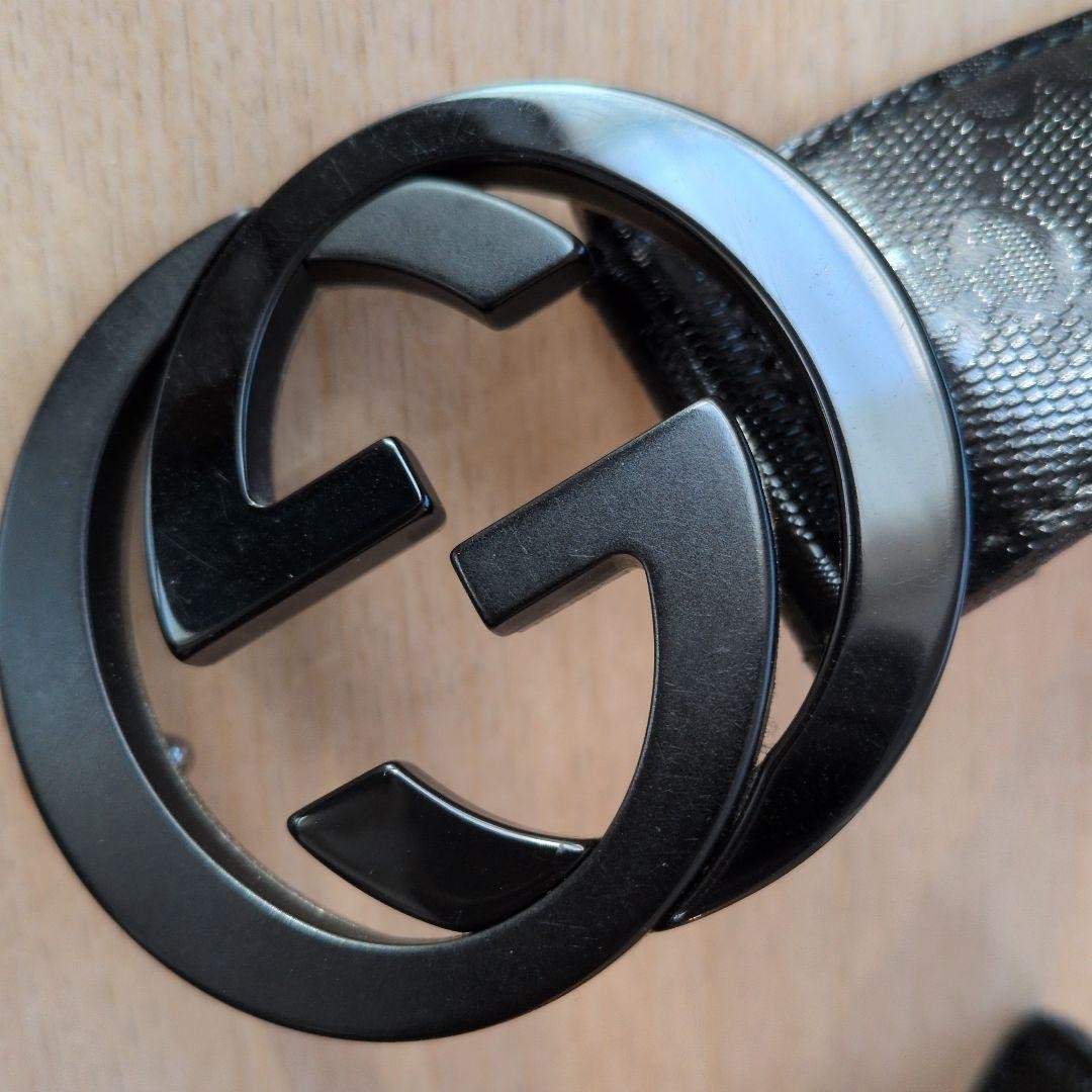 GUCCI Pre-Owned Interlocking Black