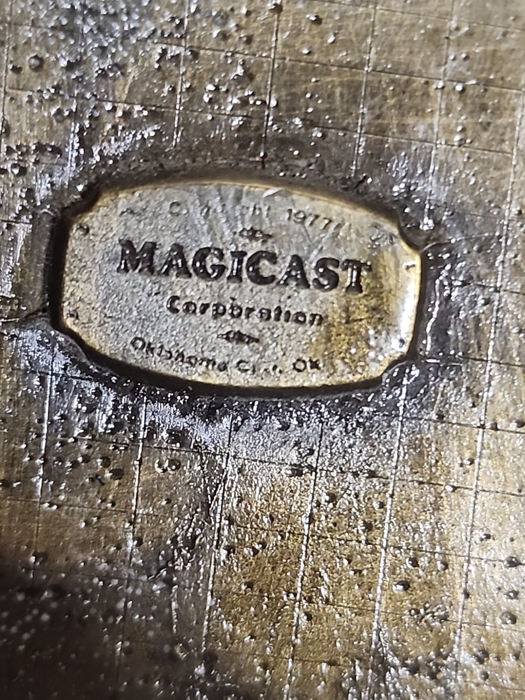 Vtg 1977 AMERICAN PIPE INSPECTION INC. Belt Buckle By MAGICAST USA
