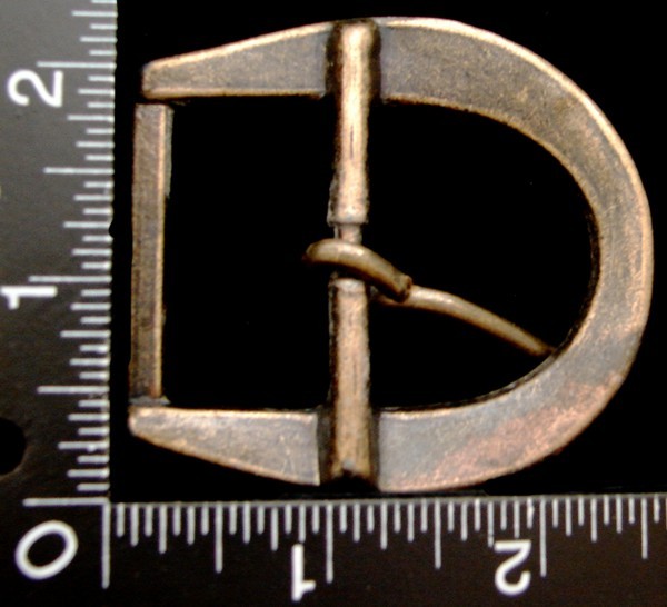 LL12101 VINTAGE ***CUT-OUT HIPPIE STYLE*** BRASSTONE TONGUE TYPE BELT BUCKLE