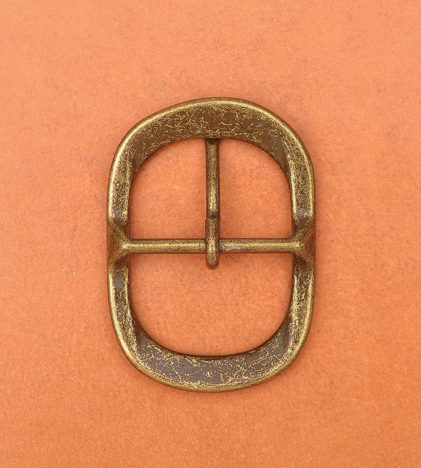 Men Vintage Brass Classic Pin Center Bar Metal Belt Buckle Fit 31MM Straps