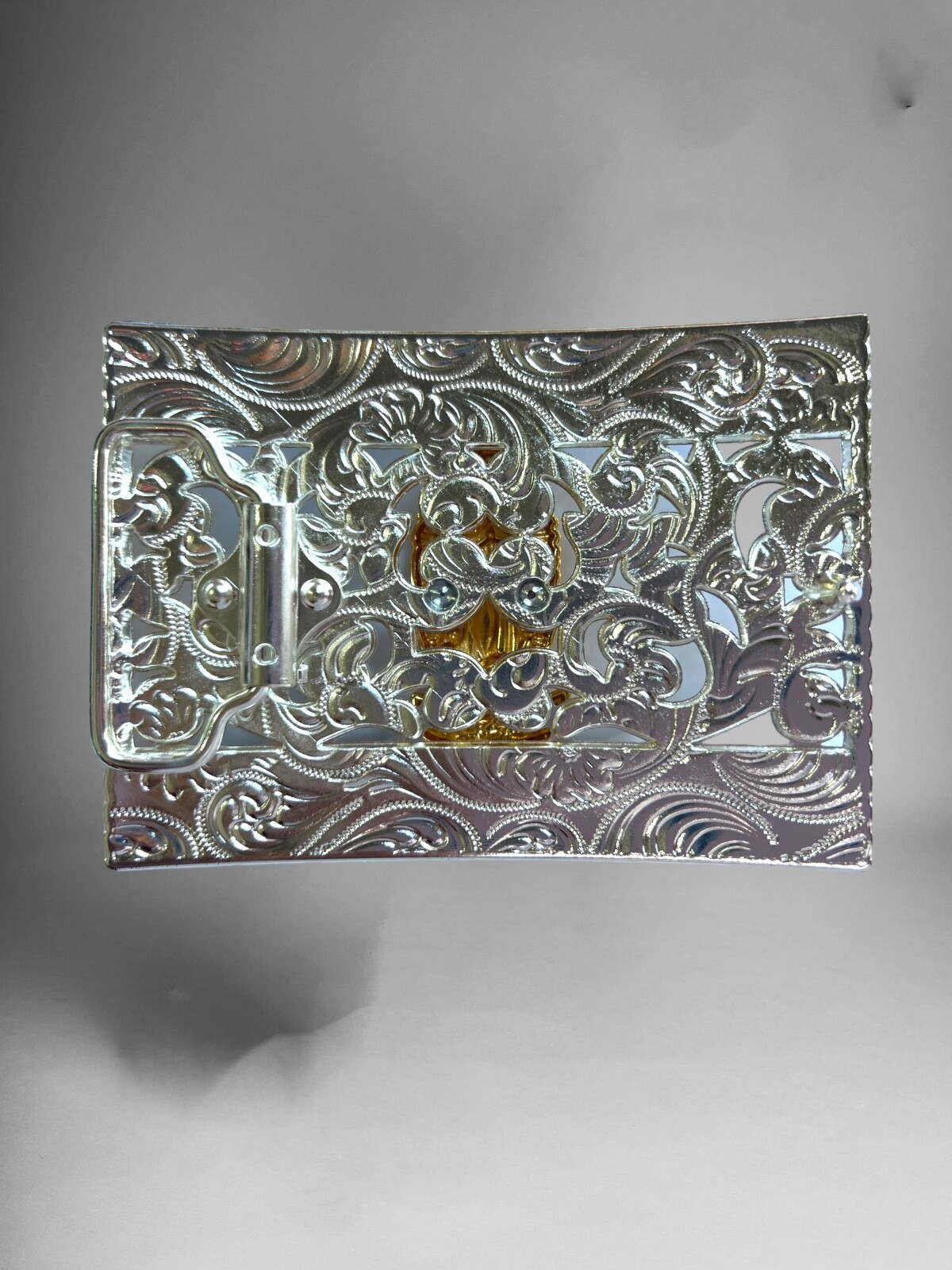 Hebilla Vaquera Mexico western Style Mexico Buckle Flag
