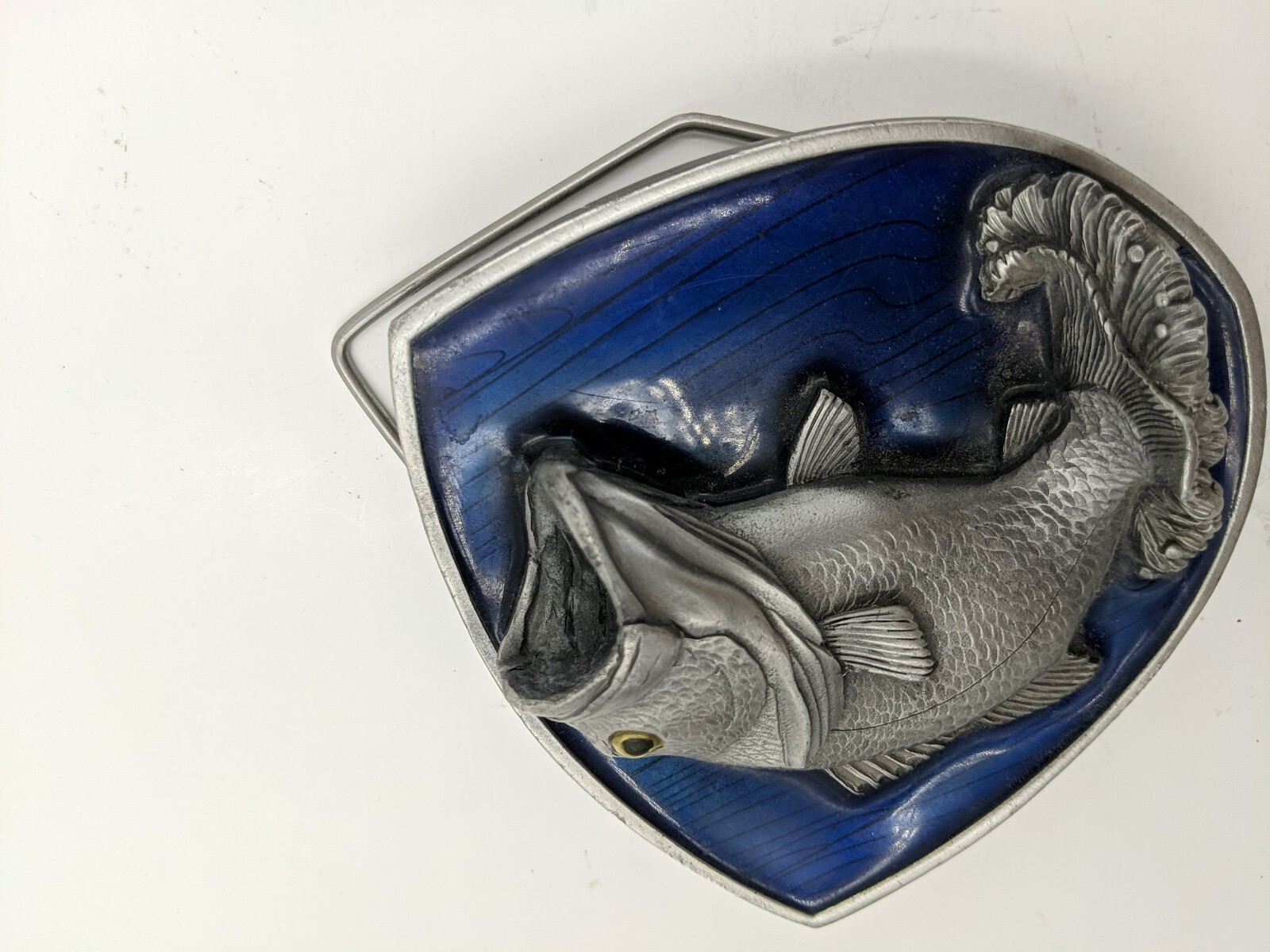 Trout fisging Bergamot Inc Hand Made with pride in the USA Pewter