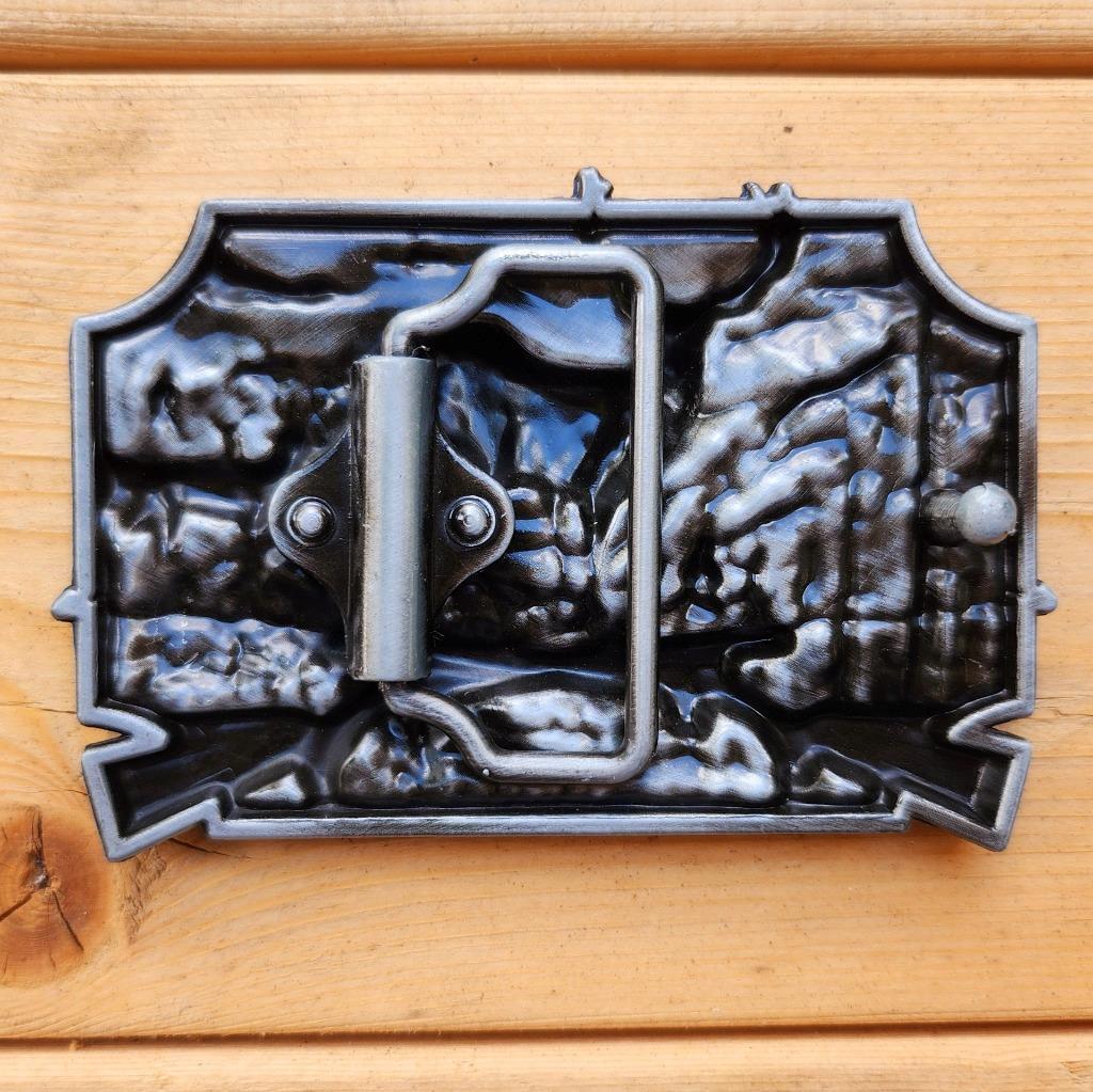 NEW DEER ANIMAL WILDLIFE HORN RIFLE GUNS MOUNTAIN WILD BELT BUCKLE