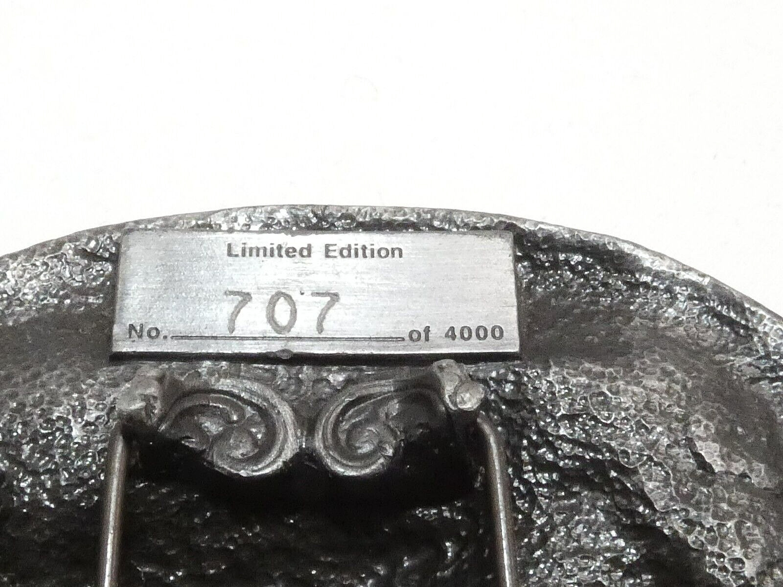Hasco Conestoga Wagon Growing America Belt Buckle 707 of 4000 1988 Vintage USA
