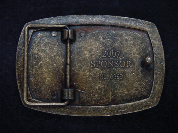 TE05171 2007 *THE AMERICAN VETERANS DISABLED FOR LIFE MEMORIAL* MILITARY BUCKLE