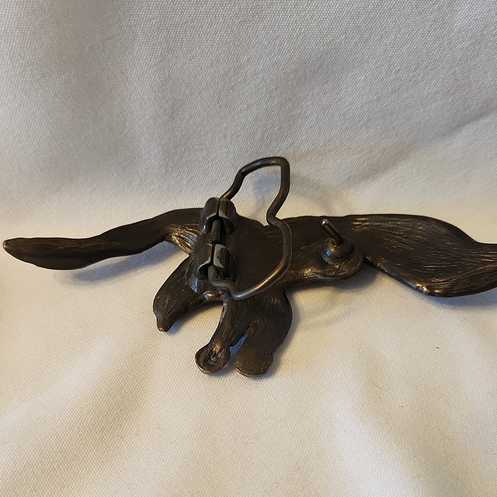 Men&rsquo;s Eagle Bird Belt Buckle Bronze Metal Western Style Antique Finish