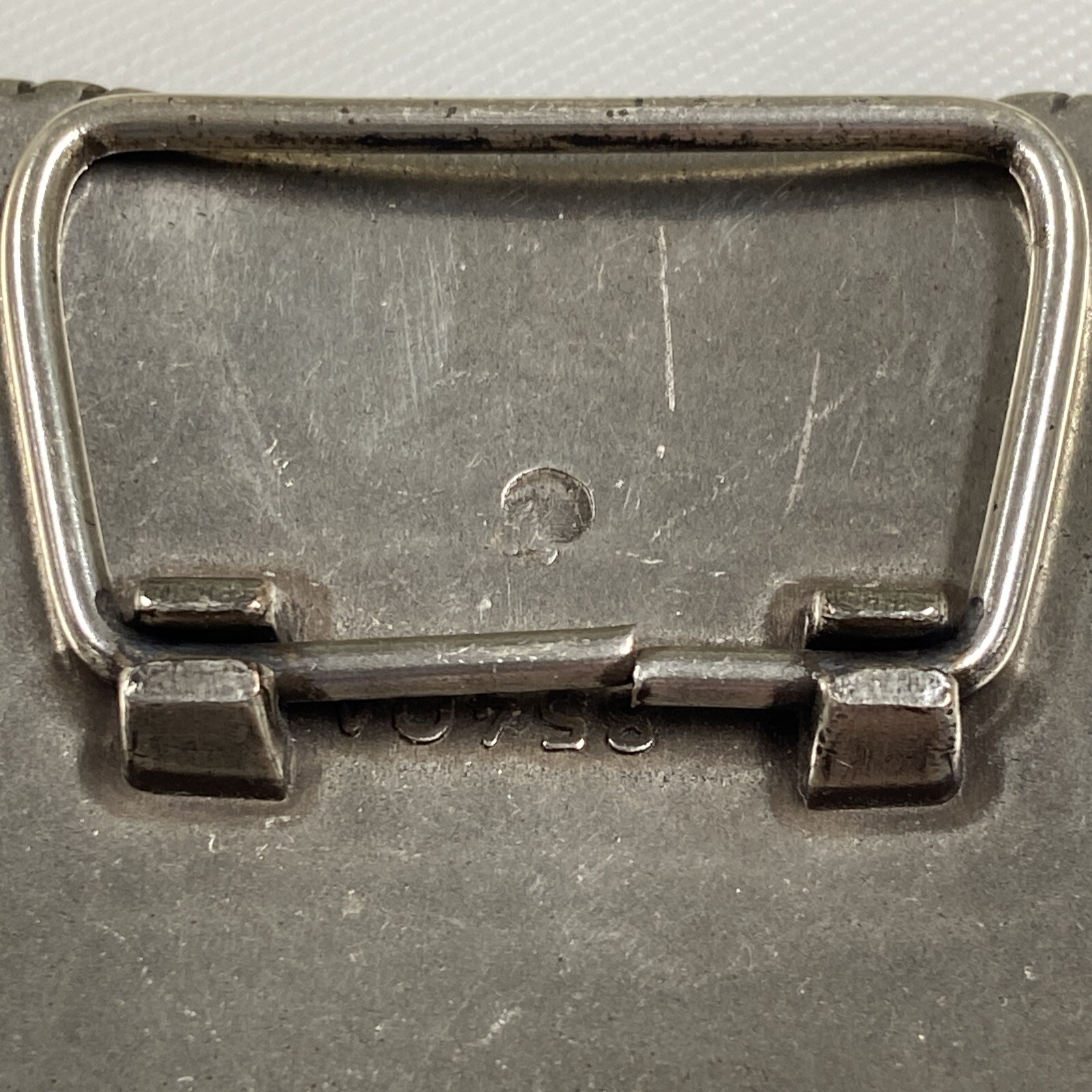 8540A Scalop Edge Longhorn Steer Belt Buckle for 1 1/2&Prime; Belt Max. 3 5/8&Prime;x2 5/8&Prime;