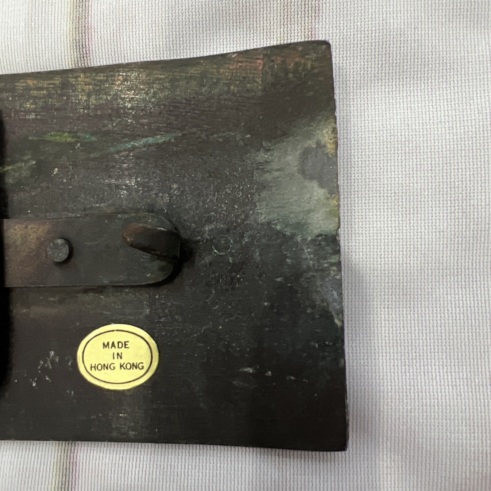 Vintage Winchester Repeating Arms New Haven Brass Belt Buckle