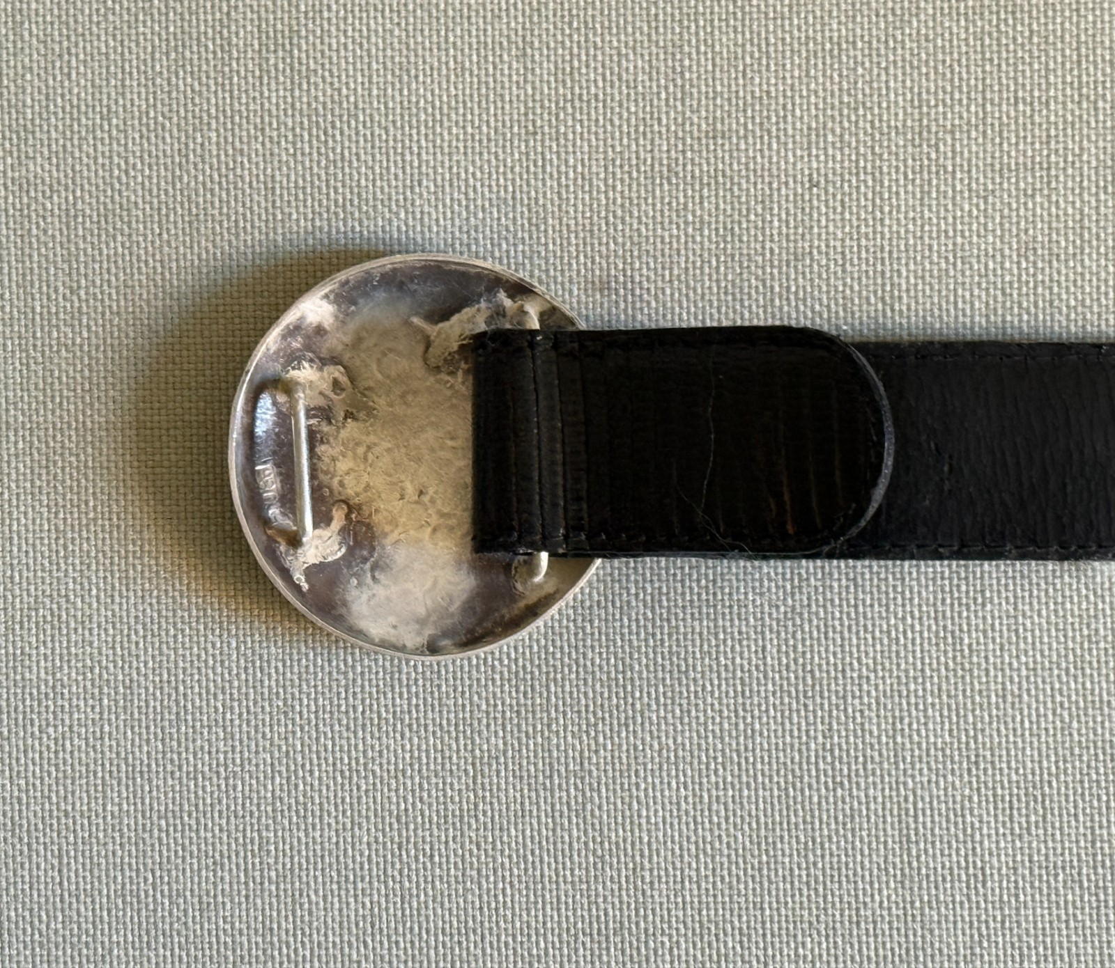 William Spratling Master Artisan 980 Silver Large Belt Buckle c1931-38 Rare 33&Prime;
