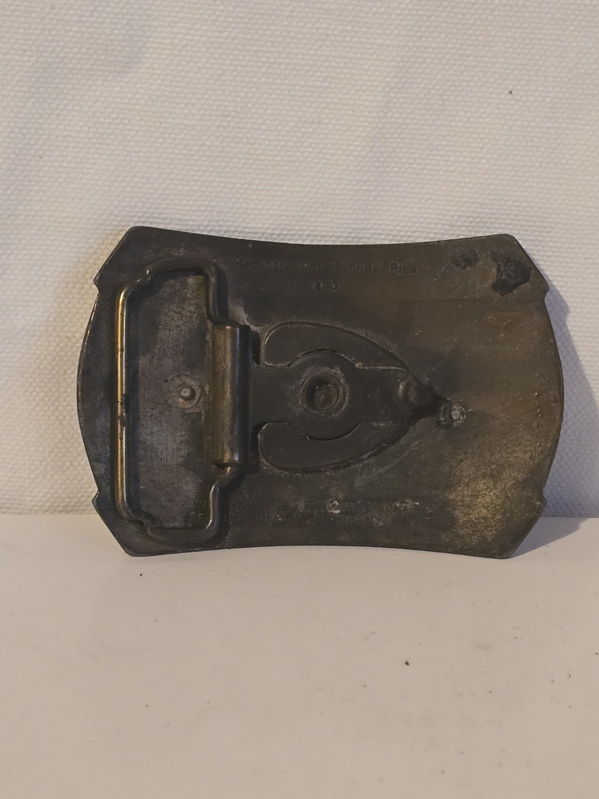 Vintage Remington 1816 Flintlock Rifle belt Buckle 1976 USA Made