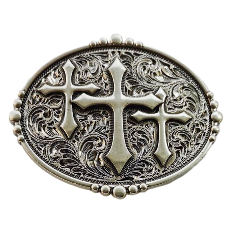 Cowboy Relief Belt Buckle Metal Belt Buckle for DIY Waist Belt Replacements