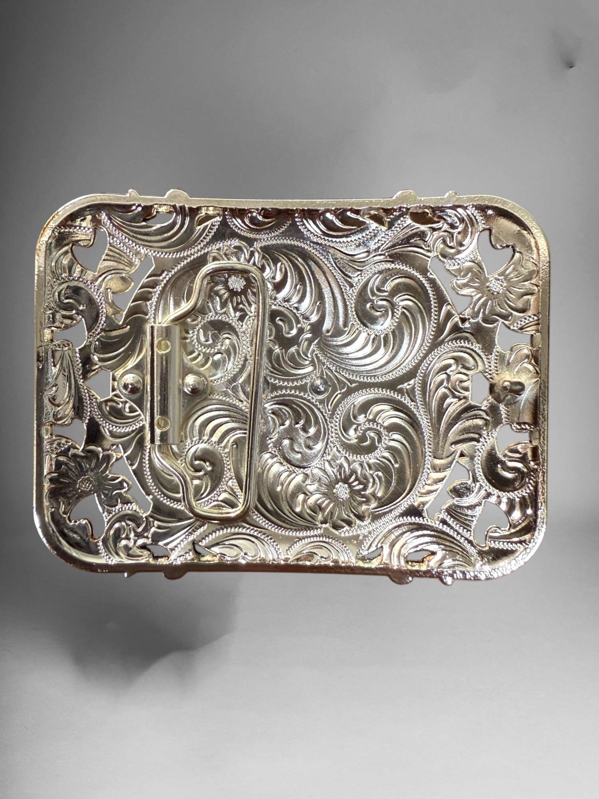 Praying Cowboy Western Style Belt Buckle Hebilla Vaquero con Oracion Vaquero