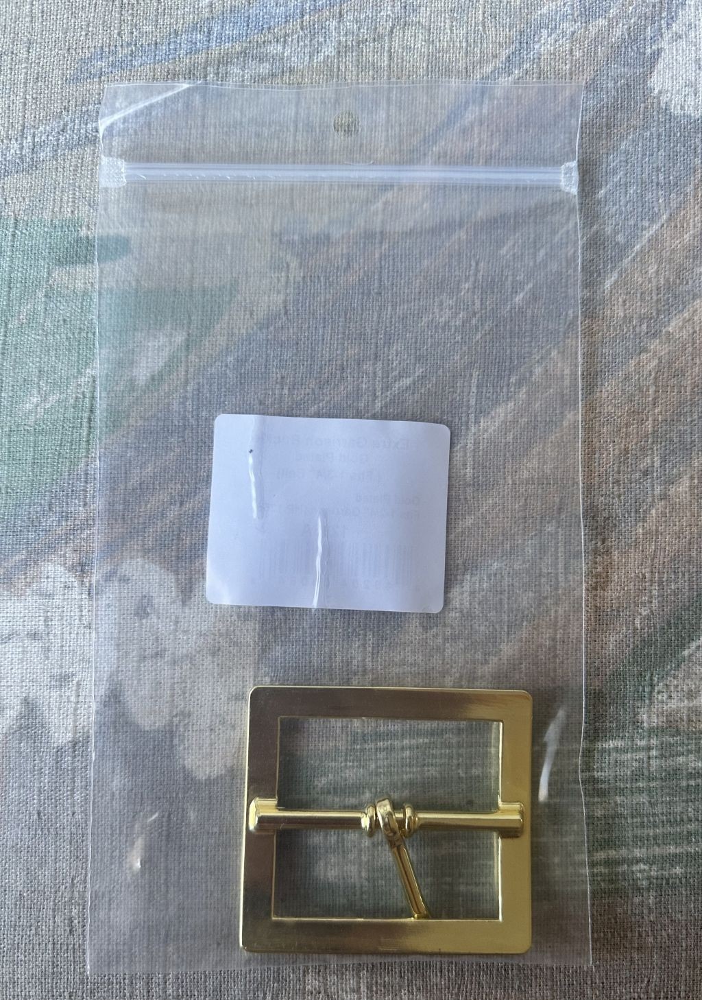 Garrison Duty Belt Buckle Replacement Gold Plated – Fits 1 3/4&Prime; Belt – NEW!