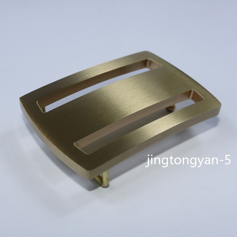 Solid Brass Belt Buckle Men&rsquo;s Pin Belt Buckles Fits For 1.5 inches Belt Gift