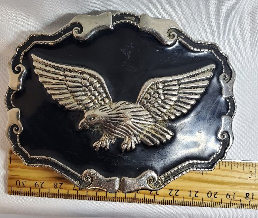 Eagle Belt Buckle, Missing Belt Ring