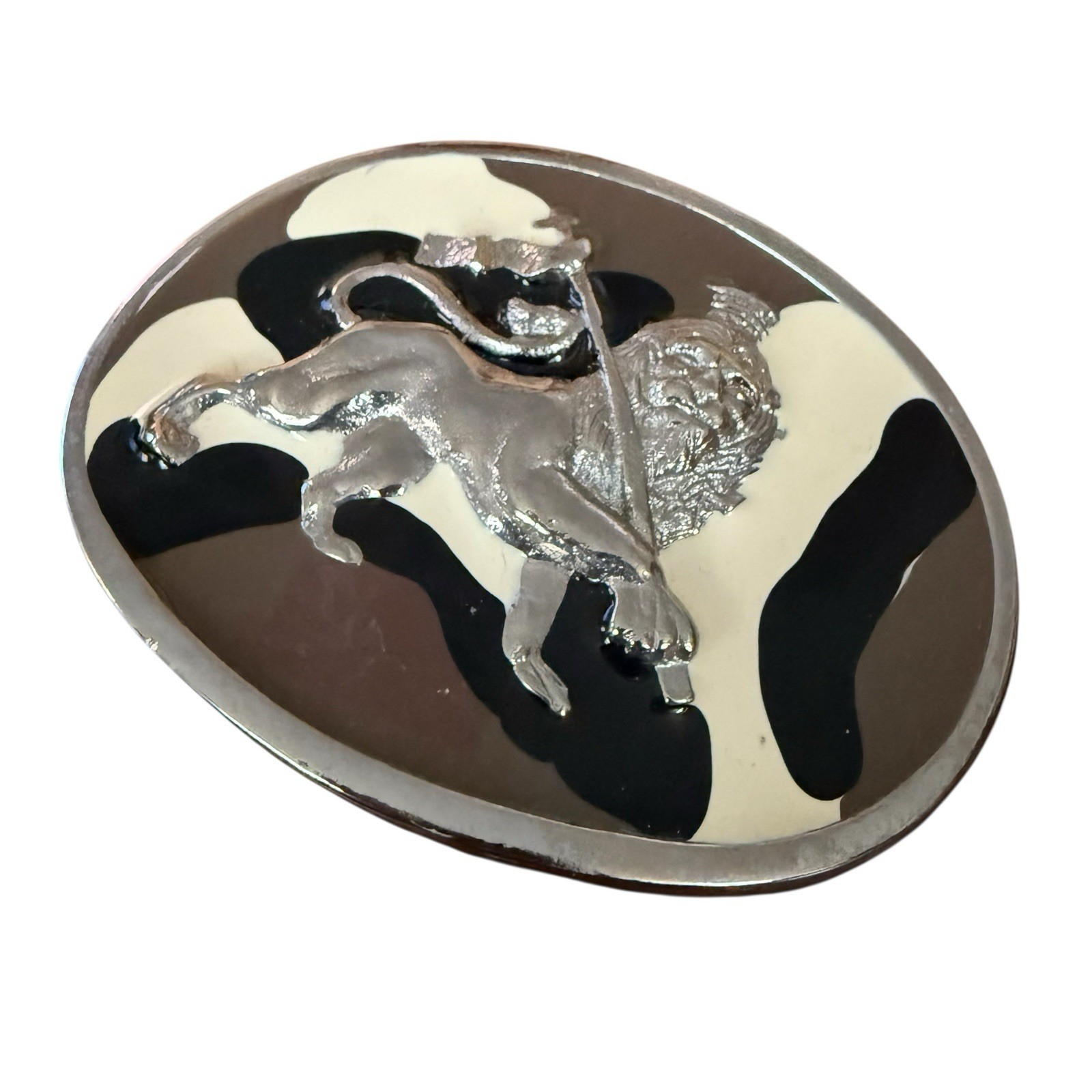 Lion of Judah Rastafarian Belt Buckle Staff Ethiopian Culture Jamaica Rasta