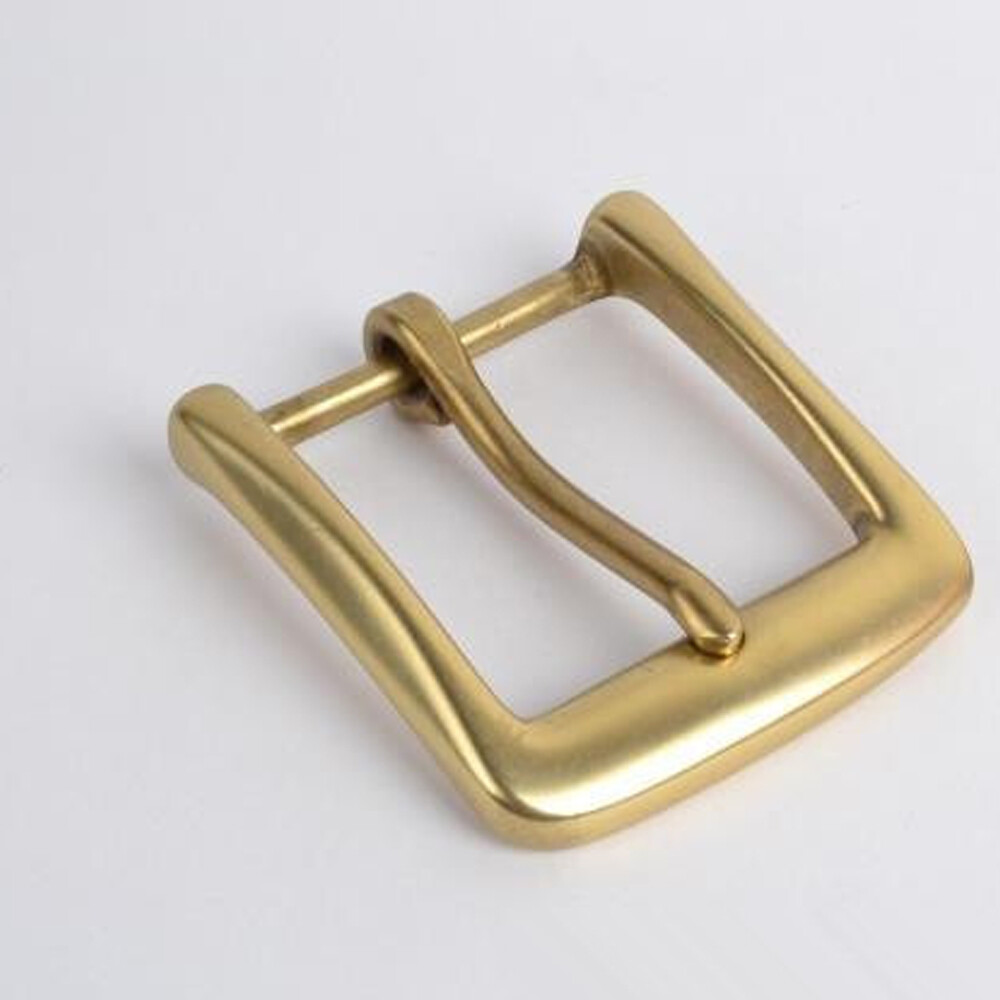 Solid Brass Belt Buckles Tongue Pin Belt Buckle Fits For 1.7INCHES Belt 2Pcs