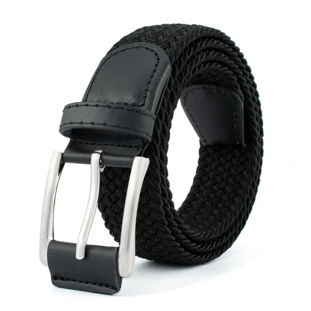 Mens Belt – Braided Stretch Golf Belt for Men Mens Gift for Golf Pants 105CM