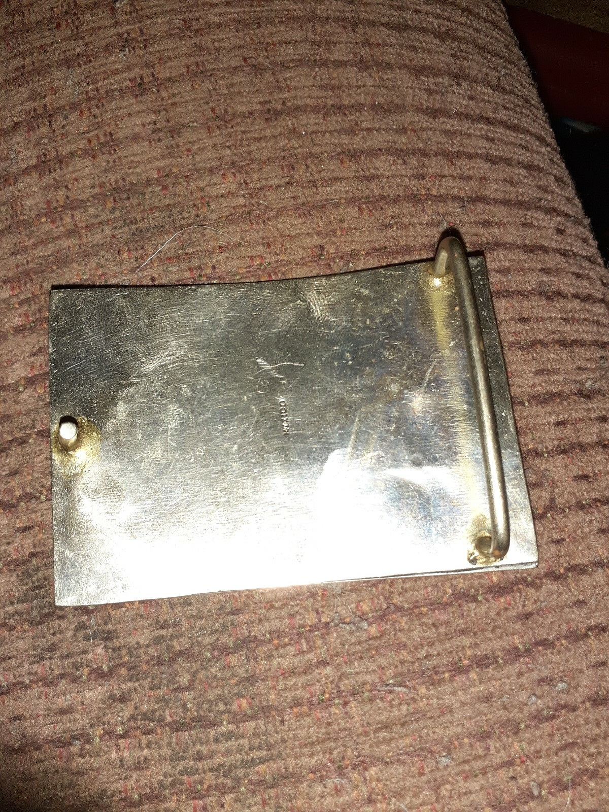 1970&rsquo;s Vintage Mexico Mother of Pearl / Abalone Belt Buckle .