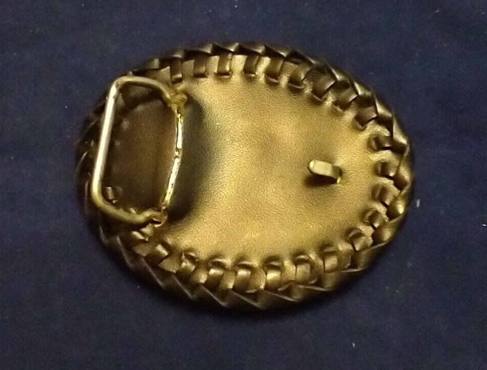 Real Western Rattlesnake Snakeskin Hand laced Belt Buckle made in USA