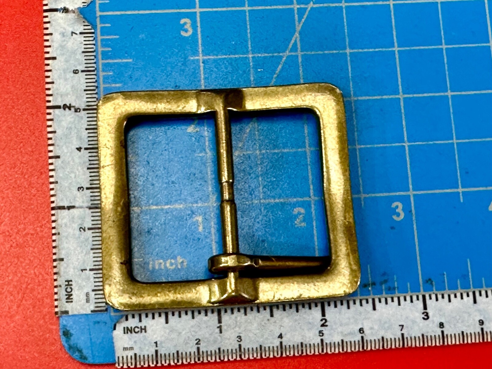 Replacement Center Bar Silver Tone Dress Belt Buckle Calvin Klein Jeans