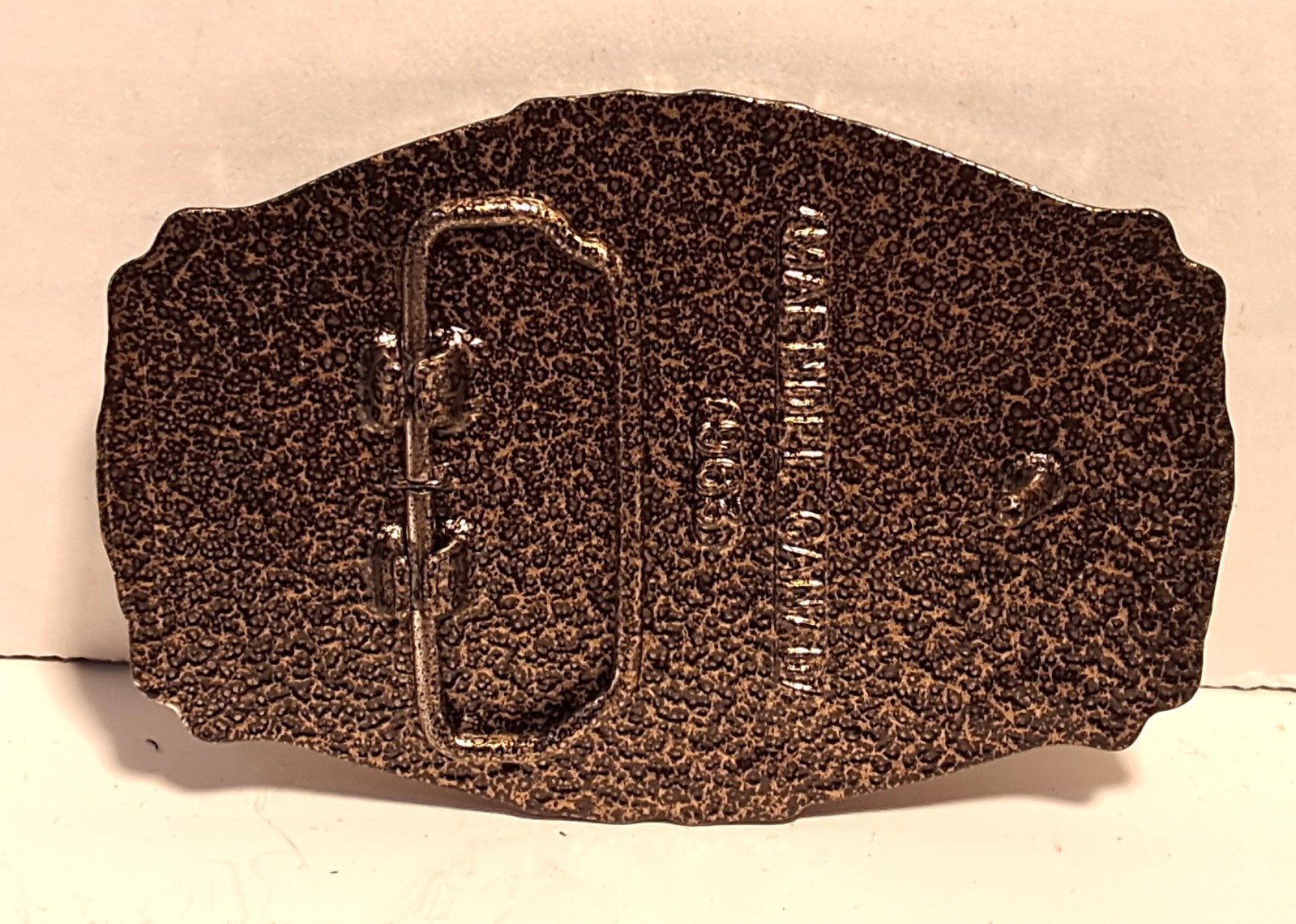 Canada 125th anniversary Map of Canada 1867-1992 Belt Buckle