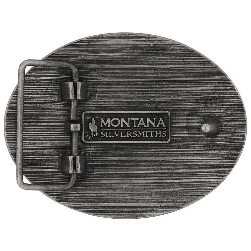Montana Silversmiths Attitude Official Licensed Whiskey Bent Western Belt Buckle