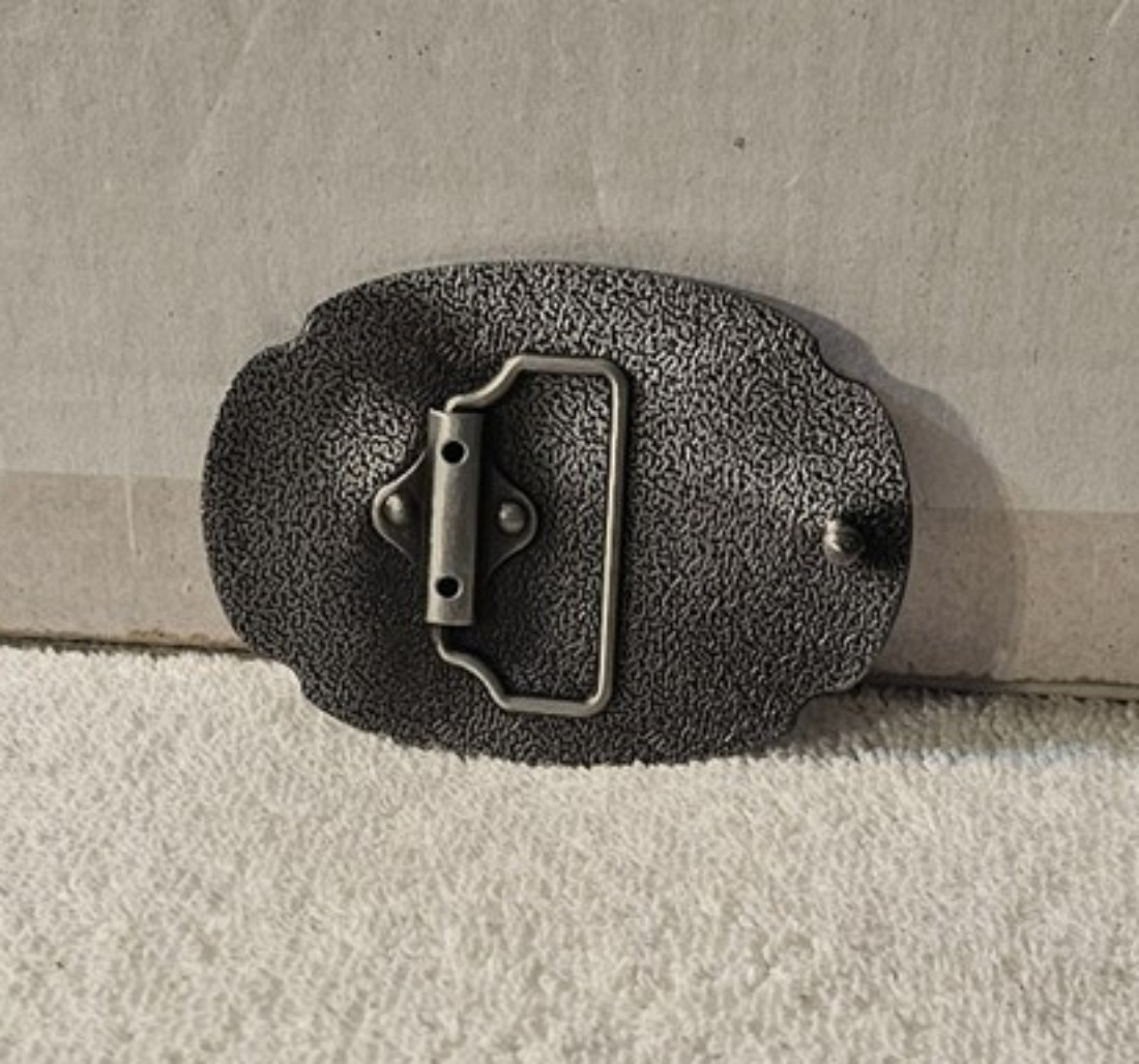 FIRE DEPARTMENT FIREFIGHTER AXE HELMET LADDER HYDRANT BELT BUCKLE