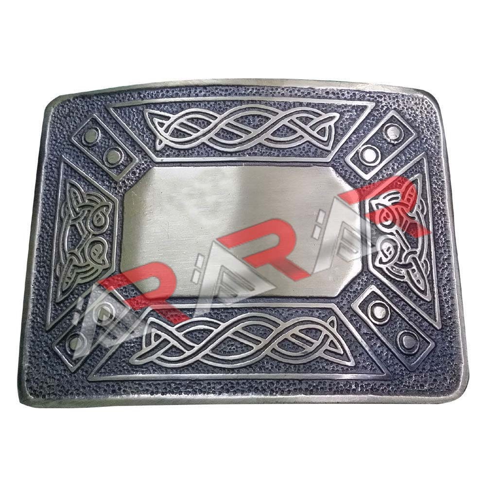 Scottish Highland Celtic Design Kilt Belt Buckle High Quality Antique Finish