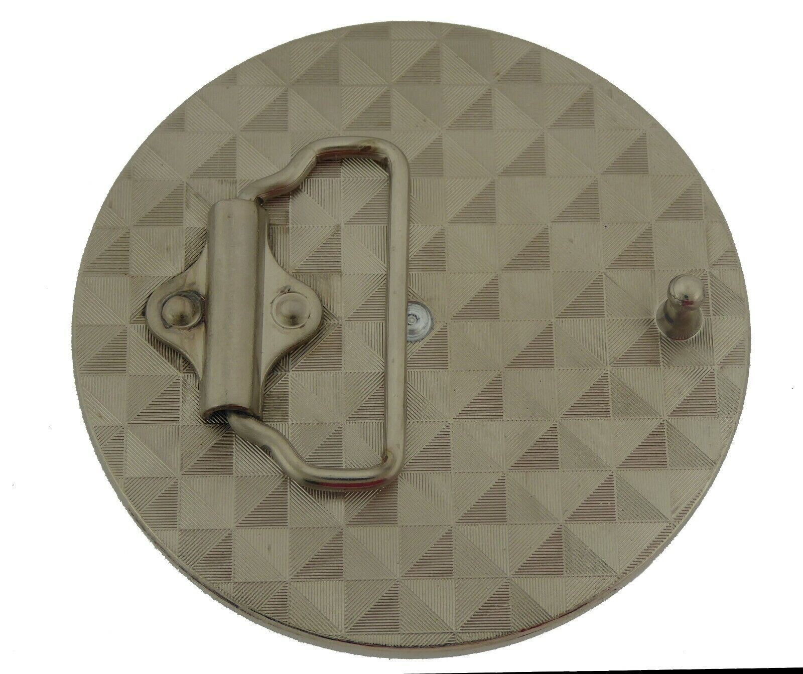 Puertorriqueñas Puertorriqueños Puerto Rico USA Flag Belt Buckle Vintage Spinner